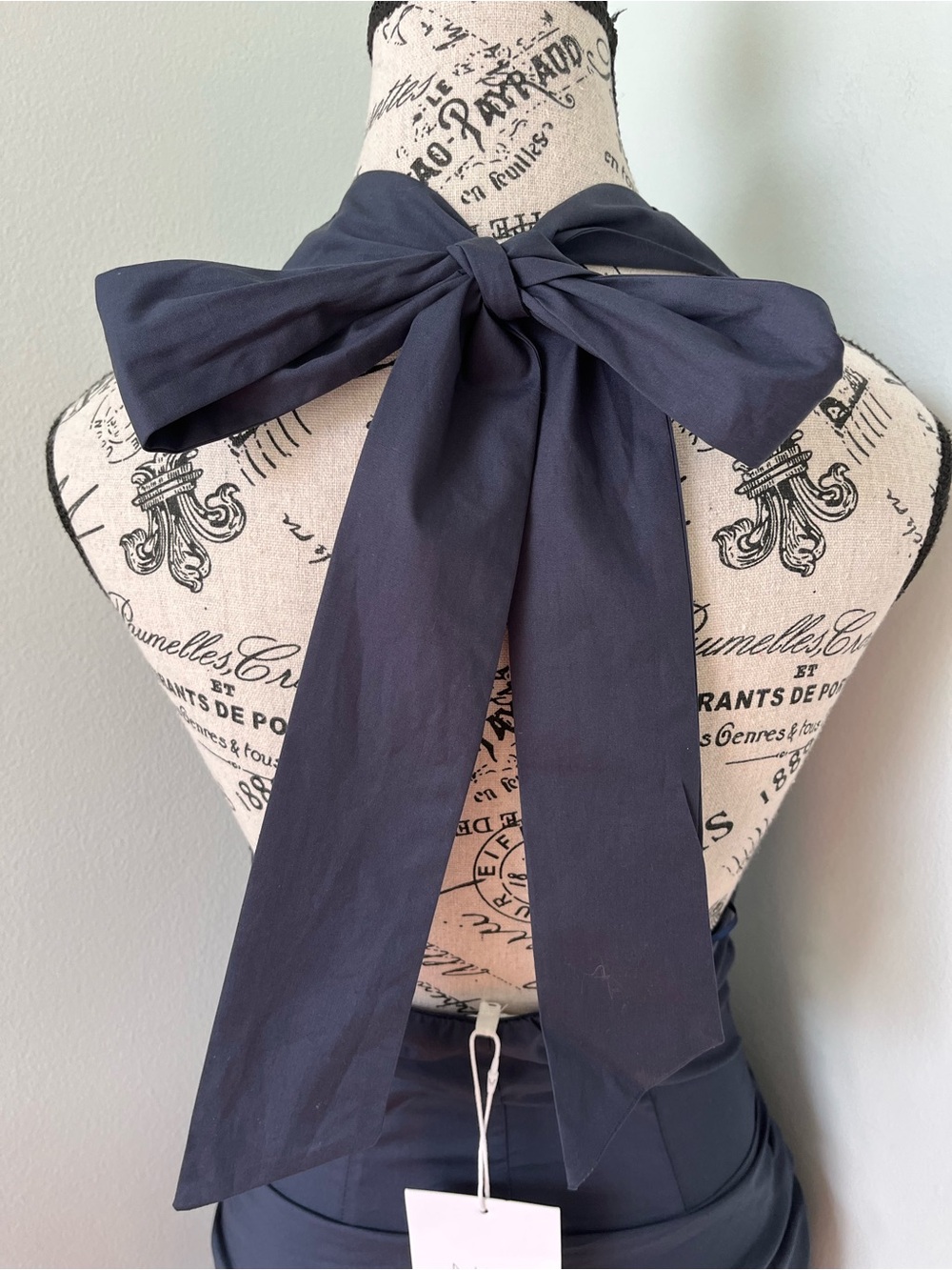 Anthro NIA Cadiz Cotton Halter Tie Midi Dress - Picture 8 of 11